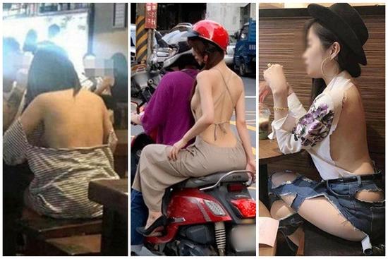 Những màn 'phơi phản lưng trần' ra phố nhức nhối người xem