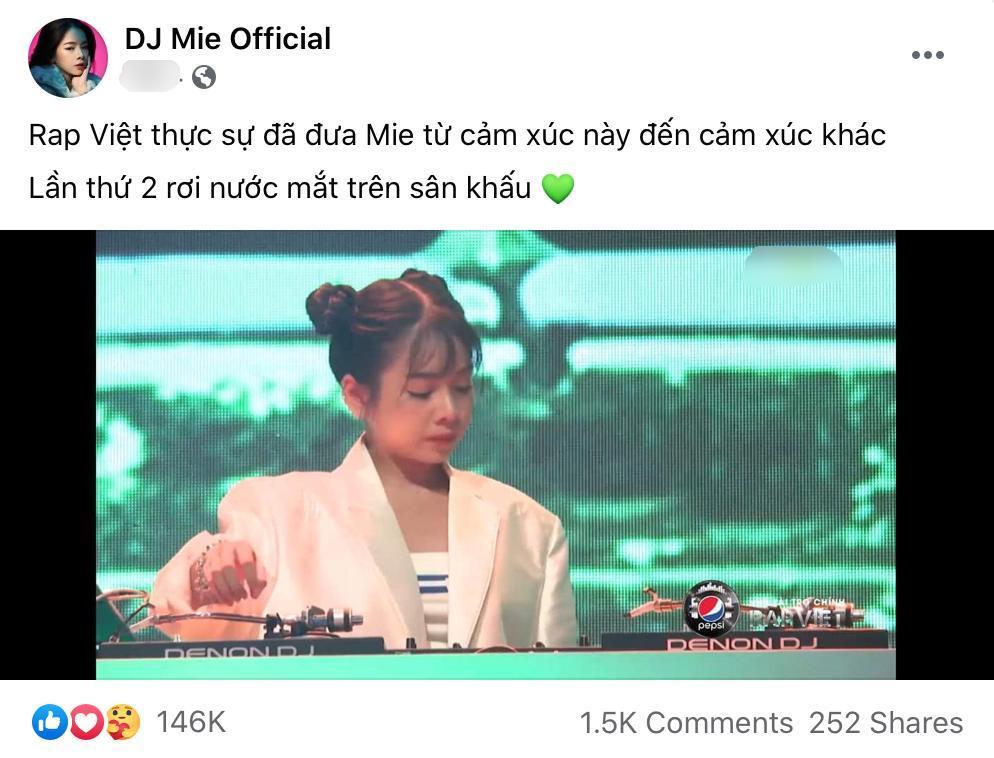 Vì sao DJ Mie khóc sưng mắt khi nghe thí sinh rap về người mẹ đã khuất?-5