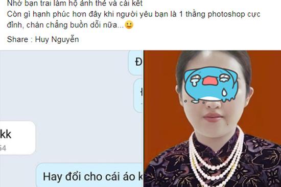 Tín nhiệm nên nhờ bạn trai làm hộ ảnh thẻ, cô gái hú hồn vì bỗng hóa bà già U60