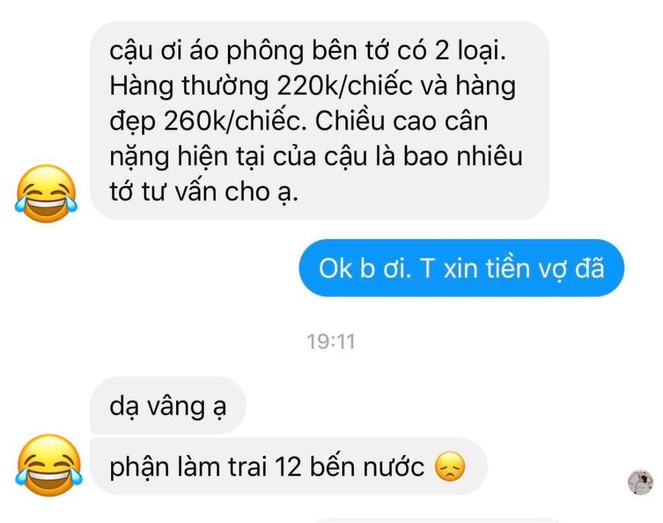 Phận đàn ông 12 bến nước muốn mua chiếc áo hơn 200k nhưng không dám xin tiền vợ-1
