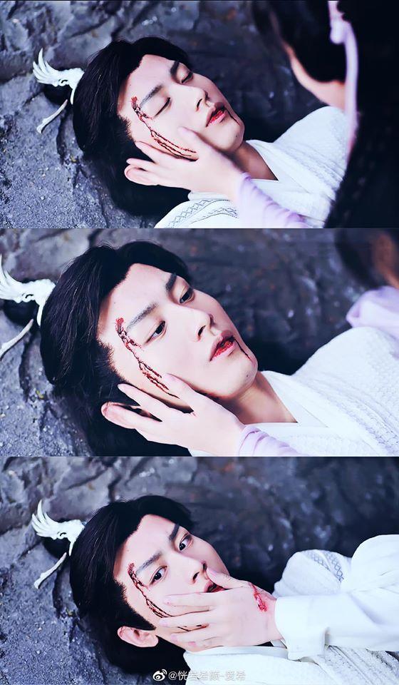 Mỹ nam Hoa ngữ hộc máu: Thành Nghị đầm đìa, Hà Nhuận Đông thành ảnh chế-1