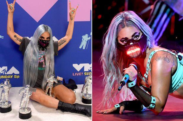 Đúng tinh thần mùa dịch, dàn sao sáng tạo với khẩu trang trên thảm đỏ LHP Venice-10