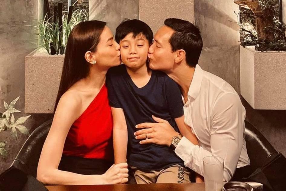 Tình cảm thân thiết của Kim Lý và Subeo-6