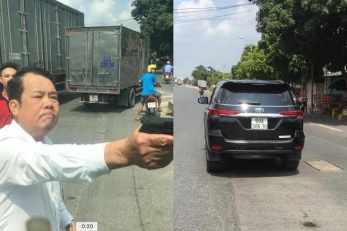 Bắt khẩn cấp Giám đốc rút súng đe dọa bắn vỡ sọ người đi đường ở Bắc Ninh-2