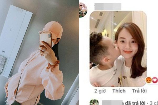 Kỳ Hân mang bầu vắng chồng, đau đầu được trai trẻ xoa bóp, còn cúi thơm trán-5