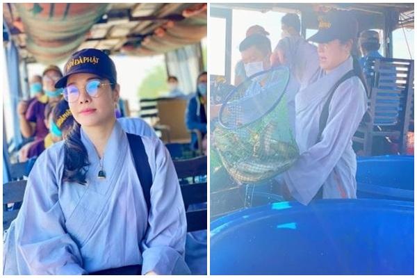 Đi từ thiện diện giày cao gót, Nhật Kim Anh nói gì?-9