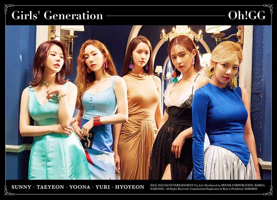 5 thành viên của SNSD OH! GG gồm Yoona, Taeyeon, Yuri, Sunny và Hyoyeon đều quyết định tái kí hợp đồng với công ty quản lý SM Entertainment.