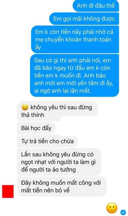 Tán gái không thành, thanh niên chơi khăm làm cô gái ăn no xong không có tiền trả-1
