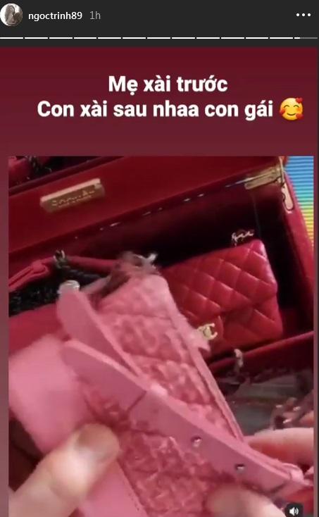 Ngọc Trinh mua set túi hiệu 650 triệu đụng hàng công chúa nhà Cường Đô La-3
