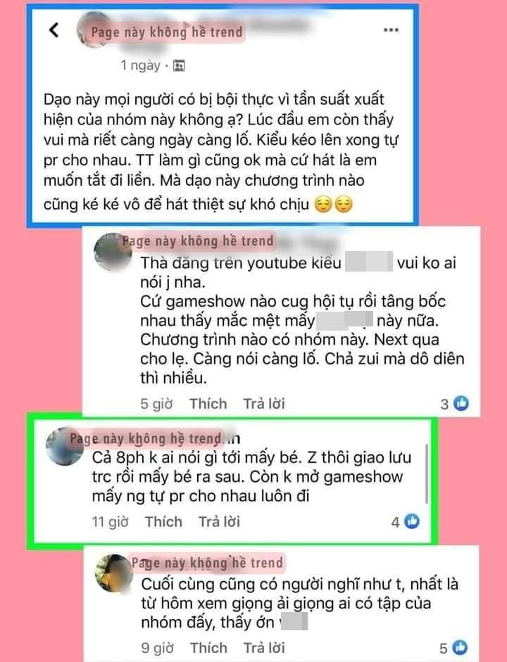 Nhóm Cờ Cá Ngựa của Trấn Thành liên tục bị chê kém duyên trên truyền hình-5