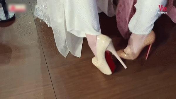 Thử cách hack chiều cao của Ninh Dương Lan Ngọc, NSND Lê Khanh suýt ngã nhào-1