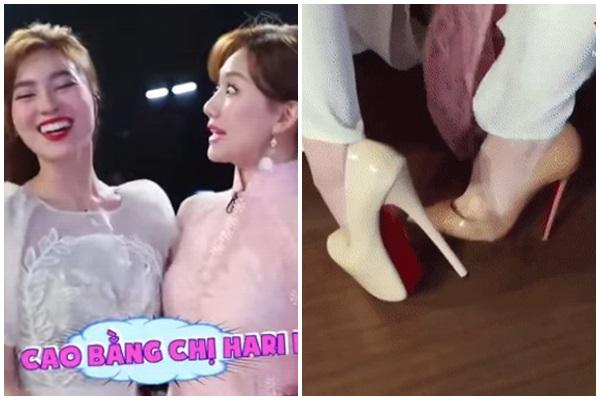 NSND Lê Khanh quấn băng keo kín chân để học catwalk-8