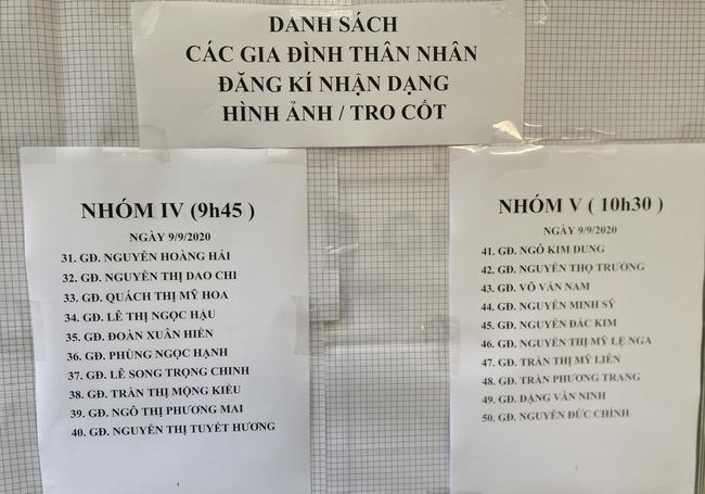 Toàn cảnh ngày đầu đến nhận tro cốt, di ảnh người thân tại chùa Kỳ Quang 2-3