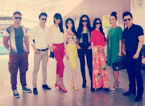 Ngọc Trinh bị lật tẩy chiều cao thật khi đứng cạnh Hương Giang-7