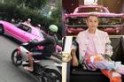 Xôn xao hình ảnh chiếc xe màu hồng của Binz bị cảnh sát giao thông 'hỏi thăm'?