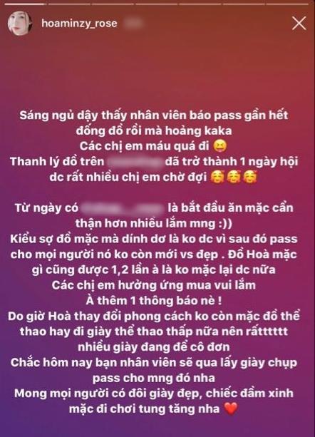 Logic Hòa Minzy: Mua hàng hiệu phí tiền vẫn sắm ào ào, giữ gìn đồ cũ để còn thanh lý-1