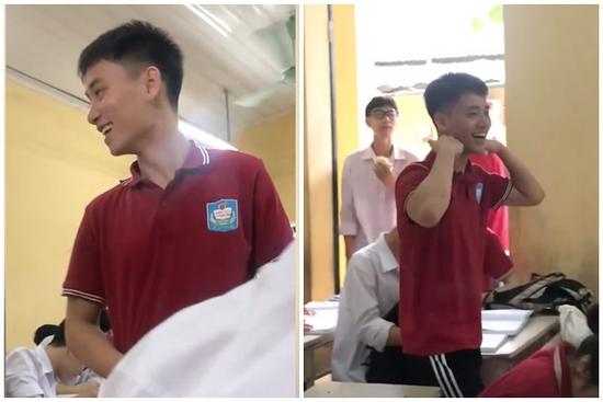 Bày trò trộm bút trêu bạn học, nam sinh vẫn được tha thứ vì quá điển trai