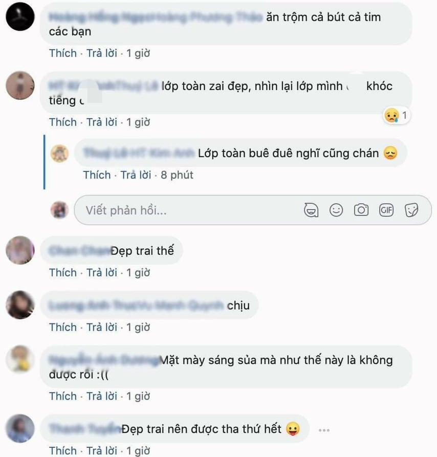 Bày trò trộm bút trêu bạn học, nam sinh vẫn được tha thứ vì quá điển trai-4