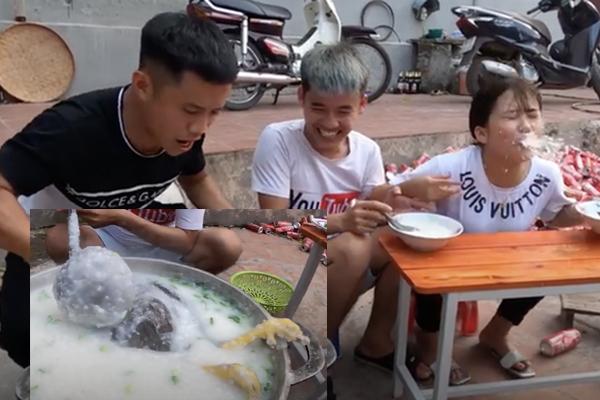 Làm món bánh tiêu phiên bản kinh dị, bà Tân Vlog bị soi nấu ăn mất vệ sinh-9