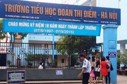 Trường tiểu học ở Hà Nội bỏ quên học sinh lớp 3 trên xe đưa đón