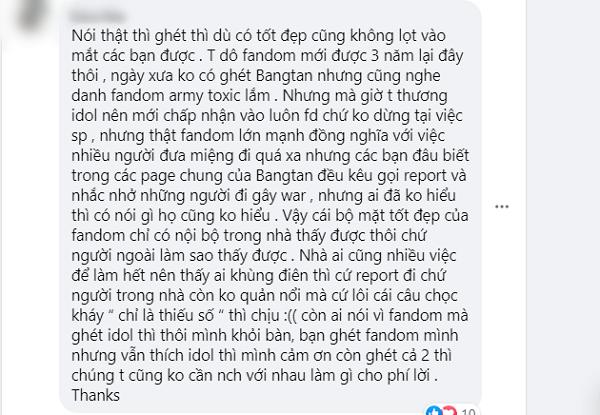 ARMY BTS hỗn chiến, fandom Việt Nam bị bạn bè gọi là những kẻ độc hại-7