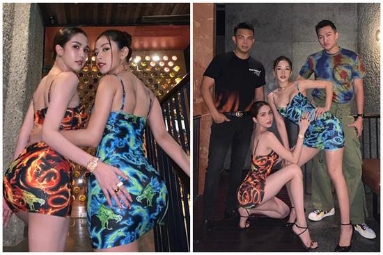 Chi Pu - Ngọc Trinh 'đọ dáng' nhưng bàn tay hư của cả 2 để đi đâu thế kia?