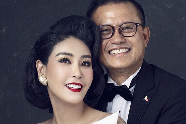 Đại gia Huỳnh Trung Nam xuất hiện hiếm hoi bên hoa hậu Hà Kiều Anh-7