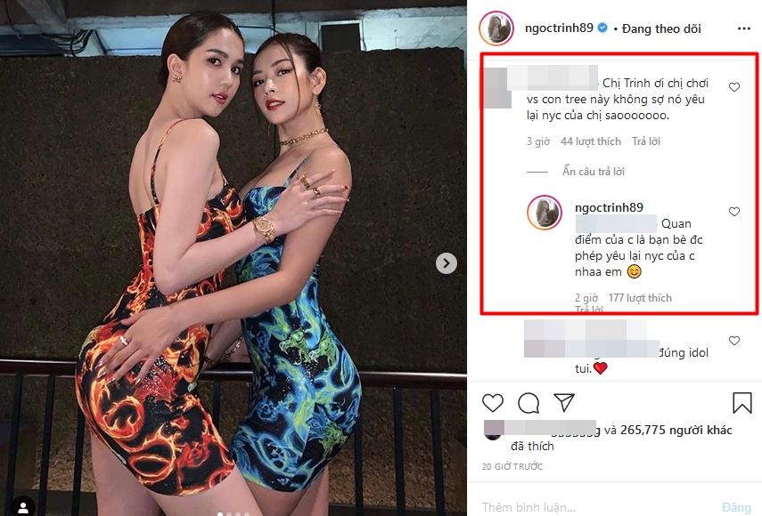 Ngọc Trinh nói gì khi dân mạng cảnh báo đừng chơi với Chi Pu?-2