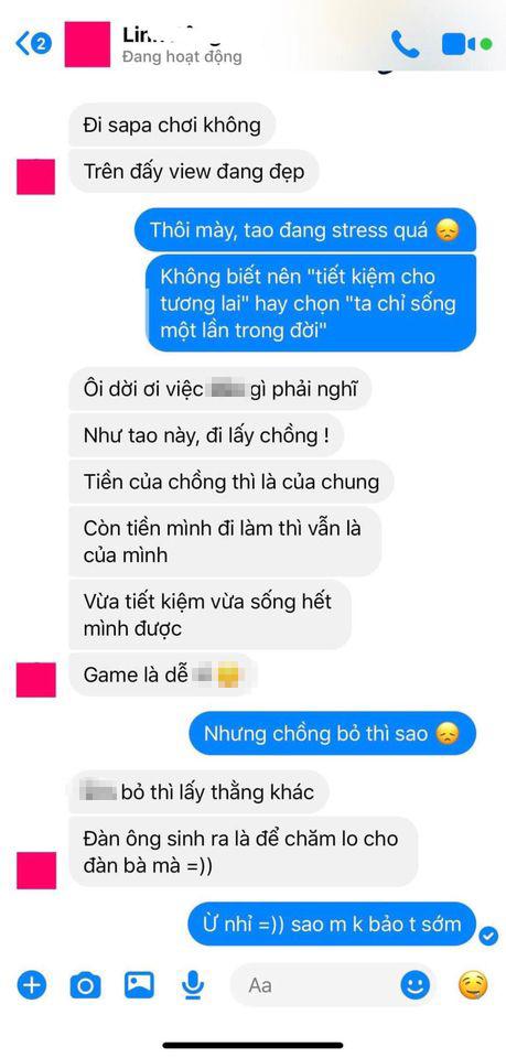Bạn thân hỏi chơi thế chồng bỏ thì sao, vợ trẻ trả lời làm dân mạng ngã ngửa-2