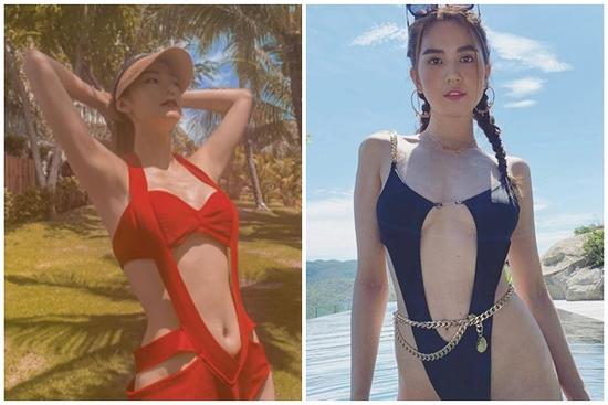 Minh Hằng diện bikini cắt khoét táo bạo chưa từng thấy
