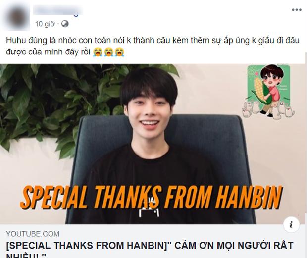 Hanbin từ Hàn Quốc quay clip cảm ơn fan Việt, netizen trêu ngay: 20 năm theo Kpop mới được xem idol không cần phụ đề-4