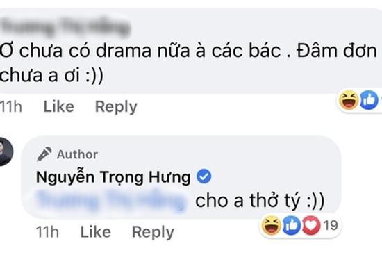 Dân mạng vào 'cà khịa' sao drama chưa có diễn biến mới, đạo diễn Trọng Hưng đáp: 'Cho anh thở tí'