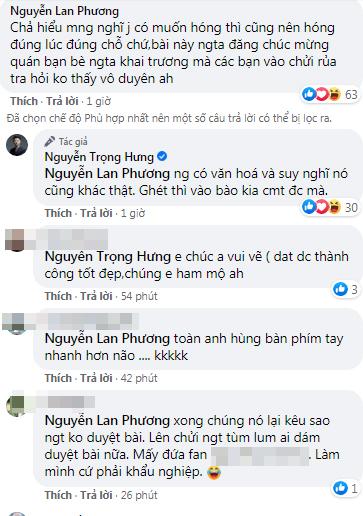 Bị tấn công dồn dập, Nguyễn Trọng Hưng đáp trả gắt antifan: Người có văn hóa sẽ suy nghĩ khác-3