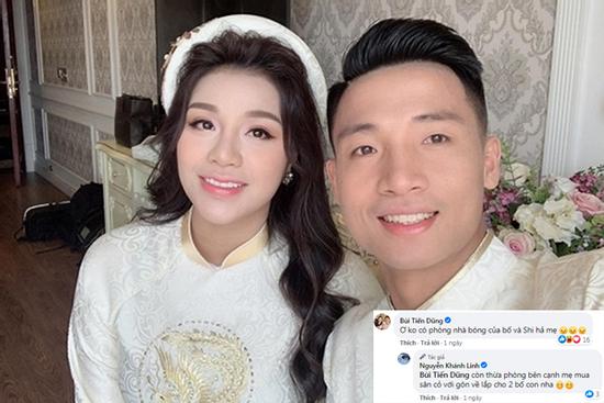 Vừa mới hôm qua, Bùi Tiến Dũng vẫn mật ngọt với Khánh Linh trên MXH