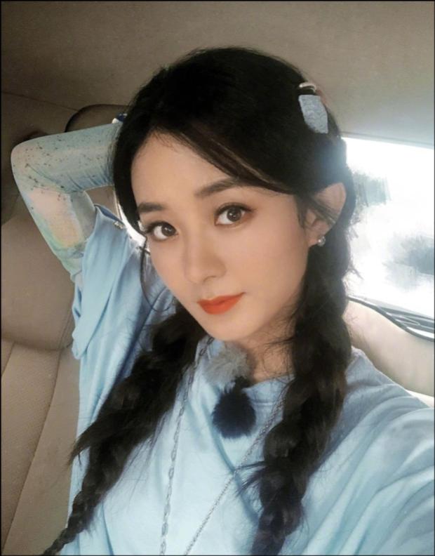 Nhan sắc Triệu Lệ Dĩnh hóa ra không như mơ: Lộ mụn sần sùi, da lão hóa khi zoom cận cảnh-7