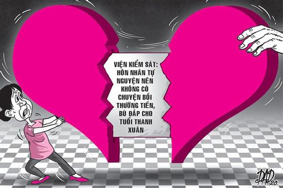 Đòi chồng bồi thường 2 tỉ bù đắp thanh xuân