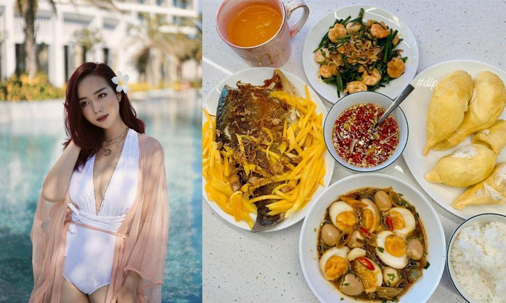 Nữ CEO gốc Huế bận đến mấy vẫn nấu loạt mâm cơm nhà ngon lành cành đào-1