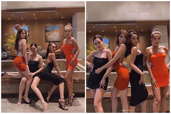 Đi ăn sương sương, Ngọc Trinh có ngay bộ ảnh như bìa tạp chí với dáng pose 'đau lưng'