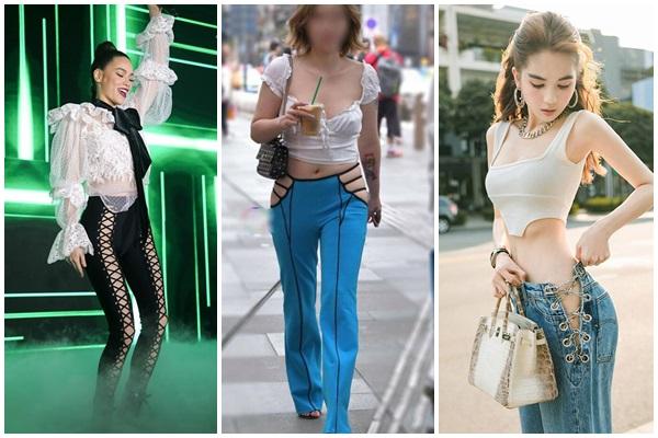 Ngọc Trinh diện hẳn bikini khoe chân ngực ra sân bay-7