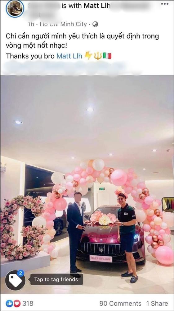Matt Liu tặng Hương Giang siêu xe 8 tỷ hay là chính hoa hậu tự mua?-3