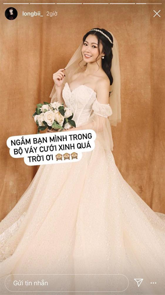 Chi Bé cập nhật avatar ảnh cưới, Long Bi đăng hẳn lên story khen xinh quá-3