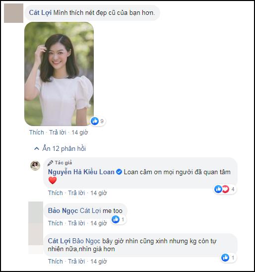 Á hậu Thế giới Việt Nam Kiều Loan bị chê sửa mặt như mấy bà bán kem trộn-4