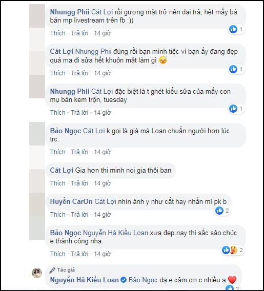 Á hậu Thế giới Việt Nam Kiều Loan bị chê sửa mặt như mấy bà bán kem trộn-5