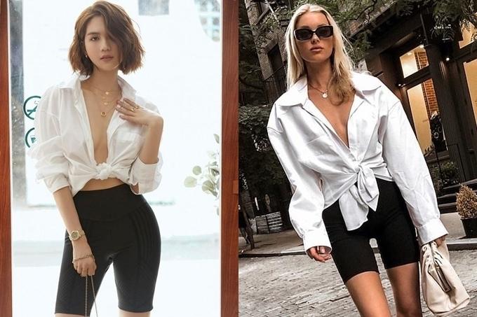 Loạt phong cách tưởng hot của Ngọc Trinh hóa ra toàn là nhái lại các thiên thần-4
