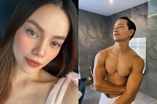 Ngực Kim Lý bị soi xập xệ, Hồ Ngọc Hà gây sốt khi giải thích thay 'chồng'