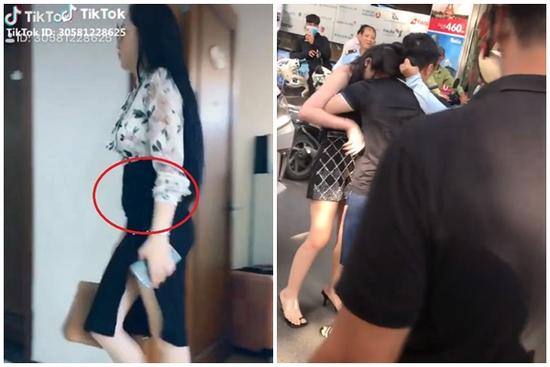 'Tiểu tam' hot nhất MXH lộ bụng ngấn mỡ khi diện váy ôm, body không 'nuột' như tưởng tượng