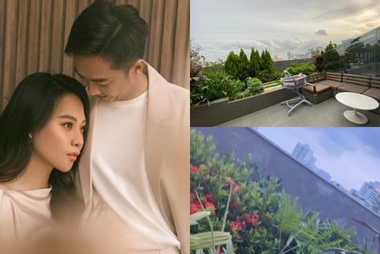 Sân thượng cực sang chảnh trong biệt thự 'khủng' của Cường Đô La