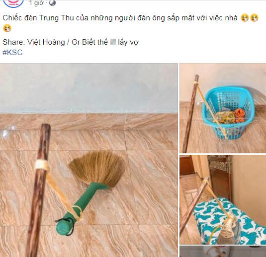 Phiên bản đèn Trung thu cho các ông chồng sấp mặt việc nhà khiến chị em cười sặc-1