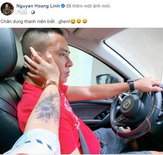 Khoe thêm hình xăm cực lớn, Hoàng Linh chính là nữ MC hổ báo nhất VTV-1