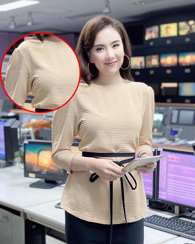 Khéo mặc như Mai Ngọc cũng để viền nội y lấp ló, chị em diện áo mỏng manh phải cẩn thận!-6